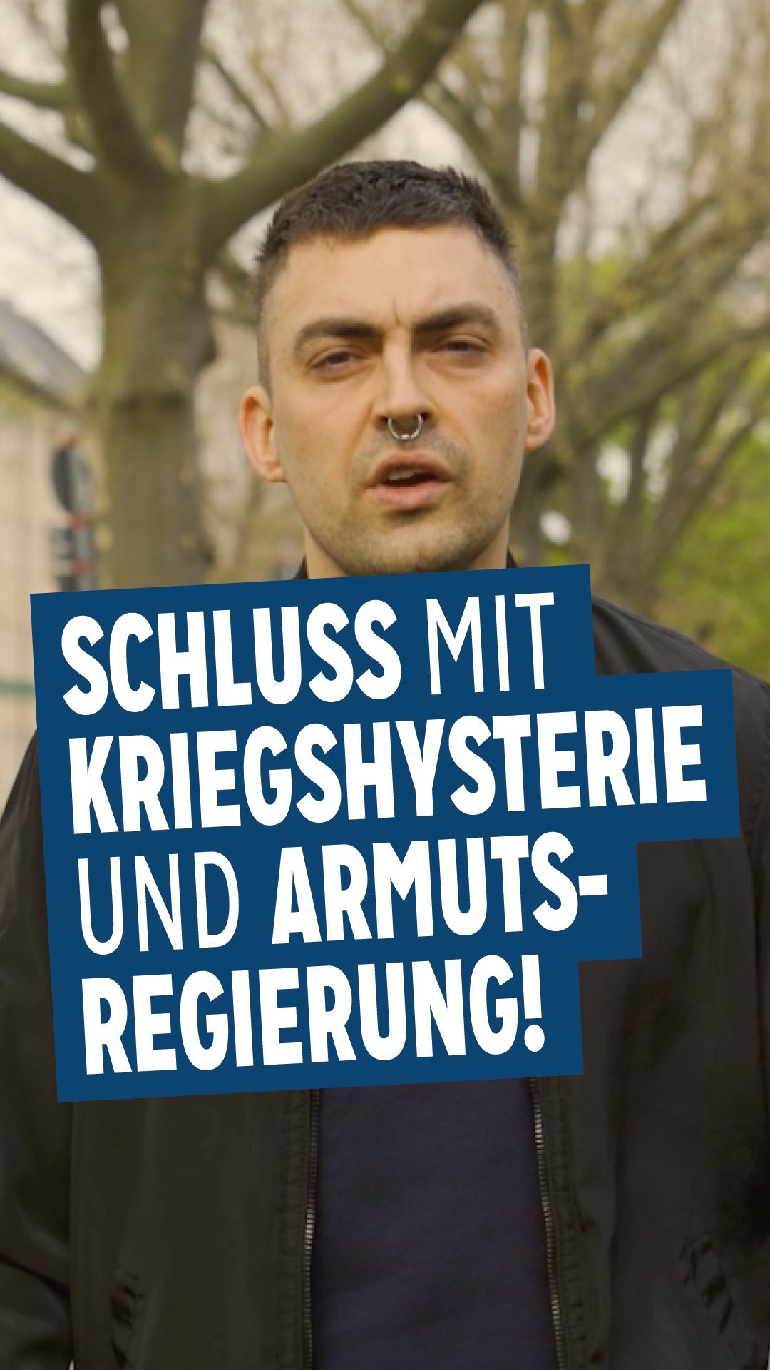💪🕊️ Wir brauchen eine Gesellschaft die Menschen vor Profite stellt, die sich auf Solidarität und Kooperation statt auf Krieg und Konkurrenz begründet. Eine Gesellschaft, in der die Bedürfnisse an Wohnraum, Wärme, gesunde Ernährung, Gesundheit und soziale Sicherheit erfüllt werden.

🗯️ 🤝 Dafür organisieren wir uns hier im Wedding und bieten im kapitalistischen Krisenalltag konkrete Hilfe, politische Bildung und eine politische Perspektive an. Im Fokus stehen dabei die sozialen Themen wie #Wohnen, #Miete, Lohn und #Bürgergeld. Ihr habt Probleme? Dann kommt zu unseren Beratungszeiten! Als politische Stadtteilorganisierung arbeiten wir langfristig in verschiedenen Bereichen und freuen uns über jede/n der dabei mitmacht! 

Am 30.04. nehmen wir uns die Straße und formieren Protest gegen #Krieg, Sozial- und Grundrechtsabbau. Es braucht ernsthafte Stimmen für Frieden, Solidarität und sozialen Fortschritt statt Elendsverwaltung durch die kriegshetzende #Armutsampel. Schließt euch an!

📣 Demonstration »Für Frieden und soziale Gerechtigkeit«
🗓️ 30.04.24 🕕 18 Uhr
📍 #Leopoldplatz #Wedding65