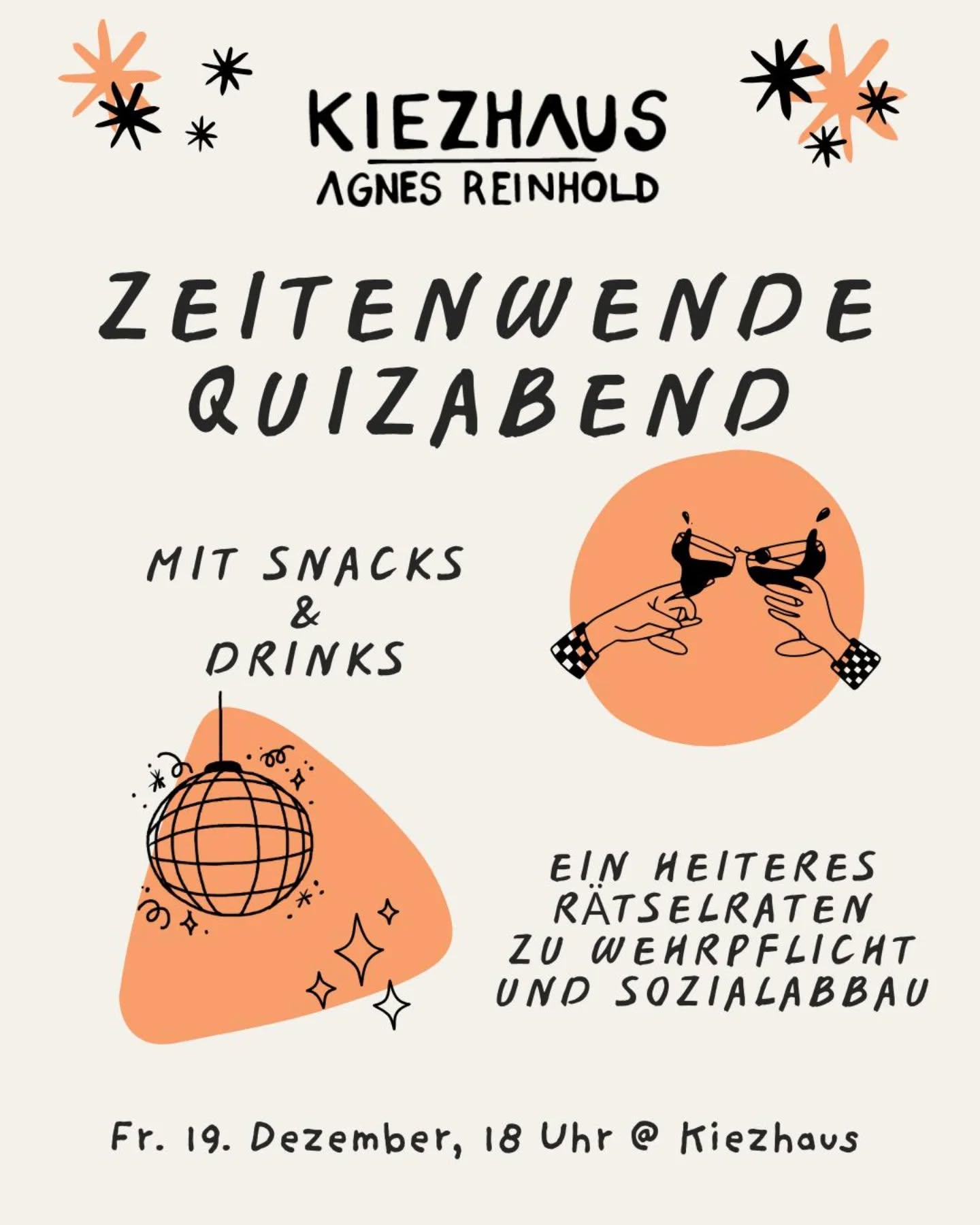 Aufrüstung, Wehrpflicht, Sozialabbau - wer kommt da noch mit? Testet euer Wissen in Teams oder alleine beim großen Zeitenwende-Quiz! Ein heiteres Rätselraten in dunklen Zeiten.